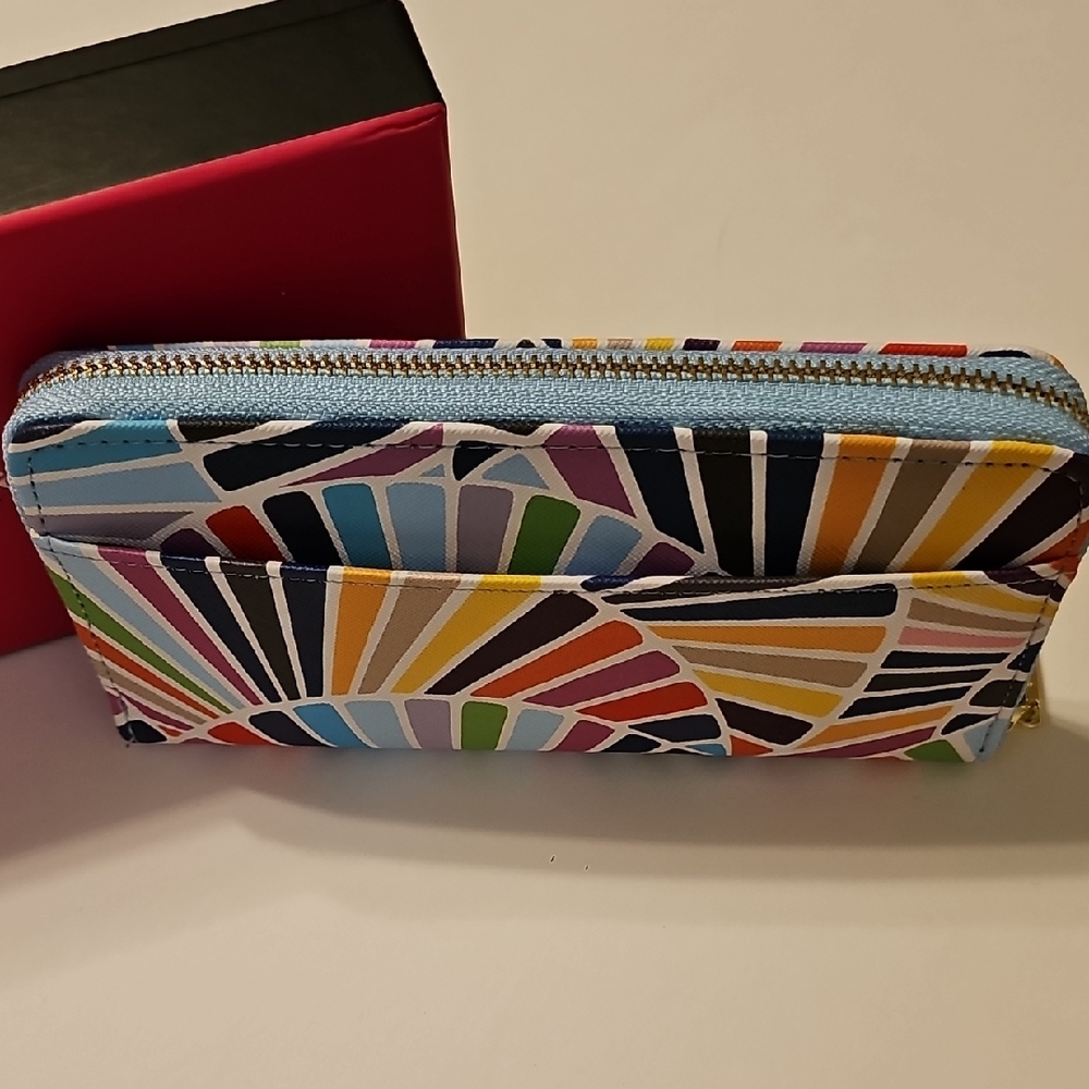 Trina Turk Full Zip Around Wallet - Picture 5 of 8